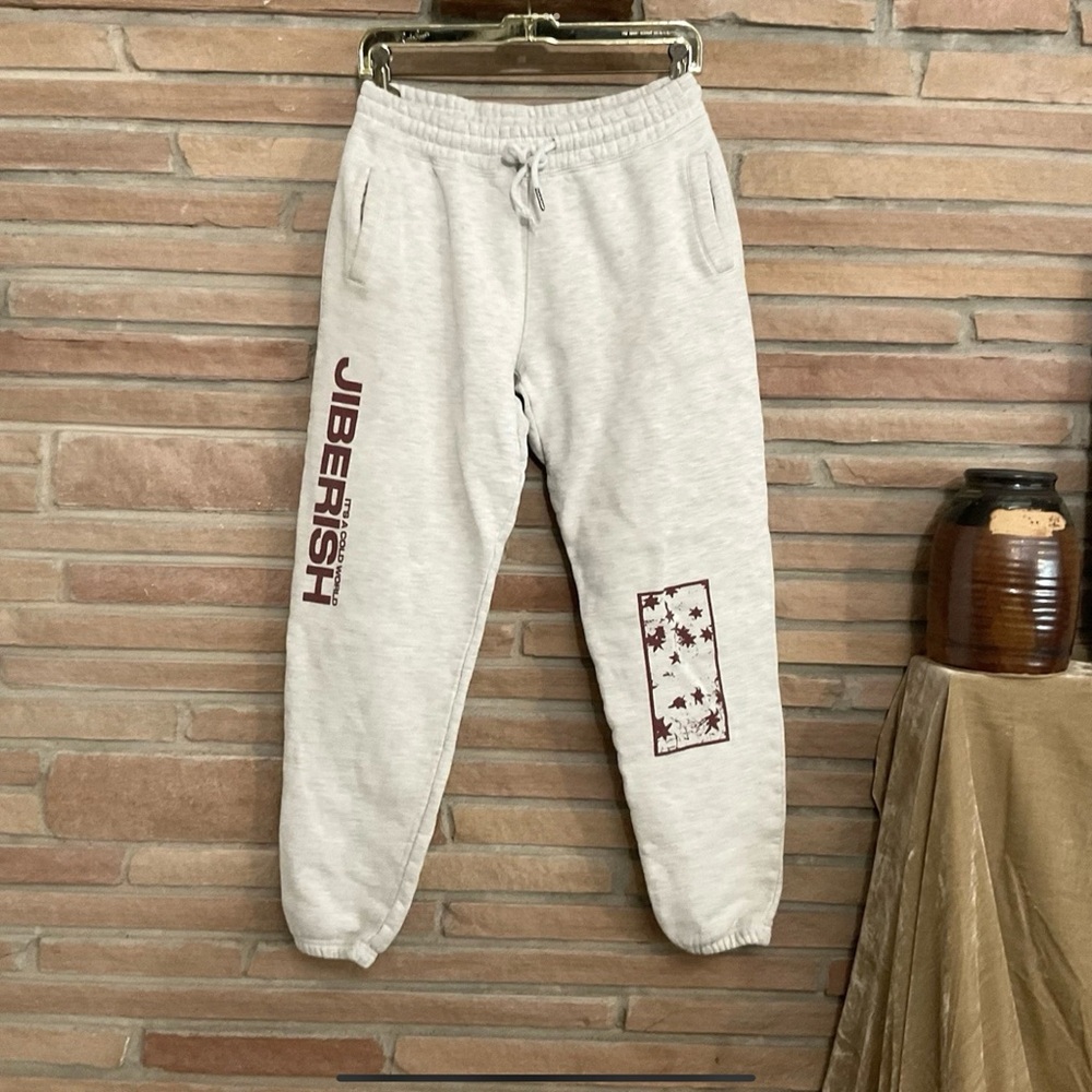 Jiberish Sweatpants Gray Medium